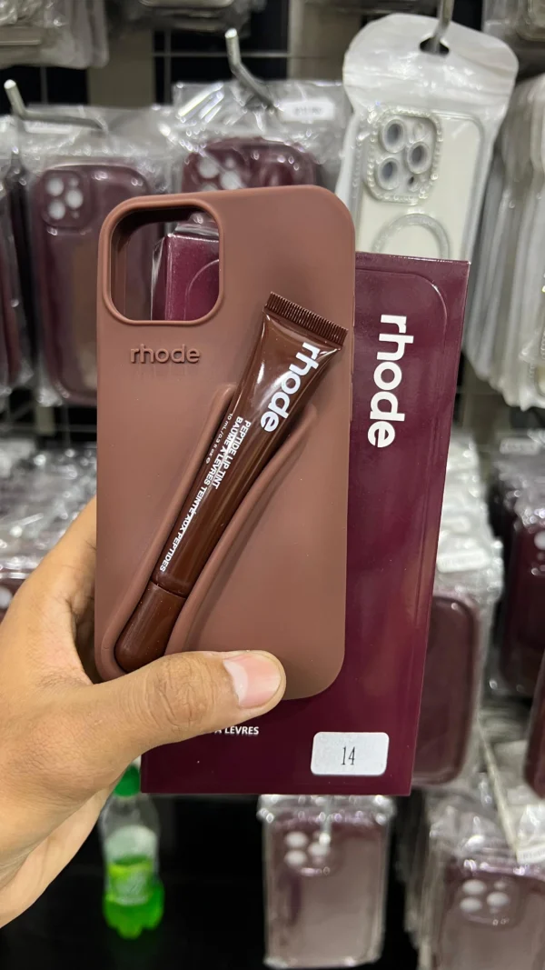 Trendy Rhode Lip SIlicone Case With Original Rhode LipGloss 💄 - Image 5