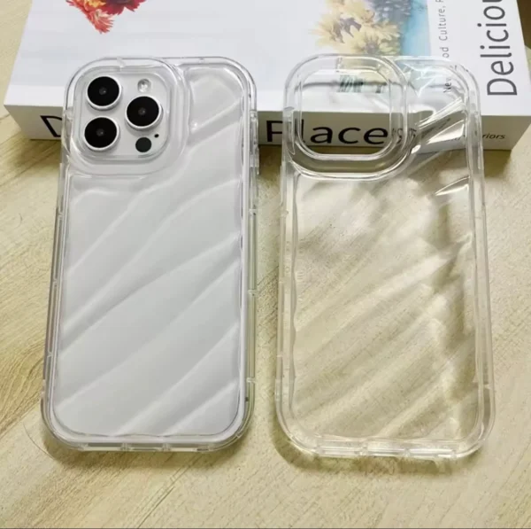 Premium Transparent Wavy Anti-Burst Case ( 70% Off Today ) - Image 2