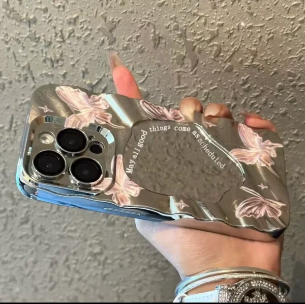 Butterfly Mirror Premium Case for iPhone (FLAT 70% OFF) - Image 5