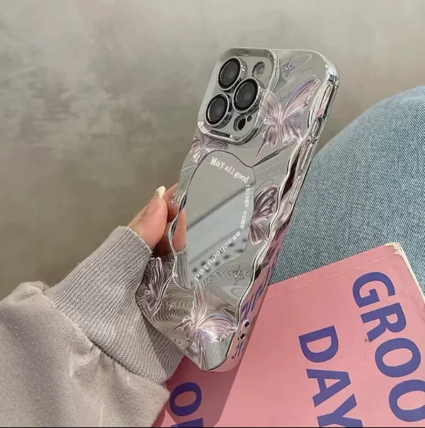 Butterfly Mirror Premium Case for iPhone (FLAT 70% OFF) - Image 4