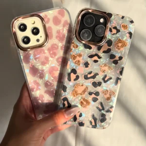 Cheetah Laser Marble Case 🐆💎