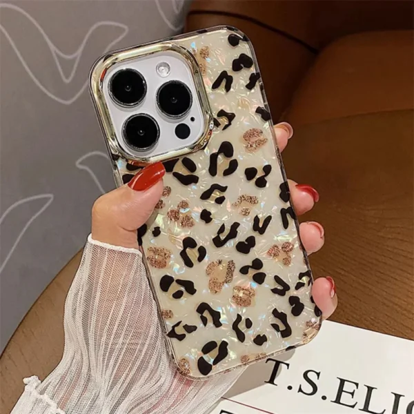Cheetah Laser Marble Case 🐆💎 - Image 4