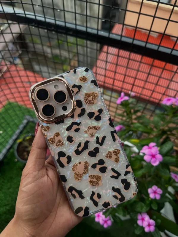 Cheetah Laser Marble Case 🐆💎 - Image 2