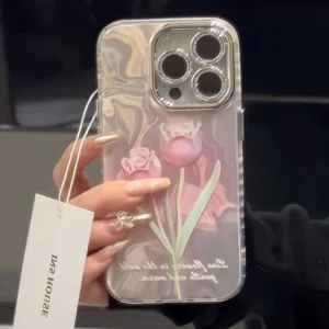 Gradient Flower iPhone Case w/ Lens Protector 70% OFF TODAY
