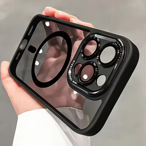 ShockProof Armour Glass Lens Magsafe Supported Case