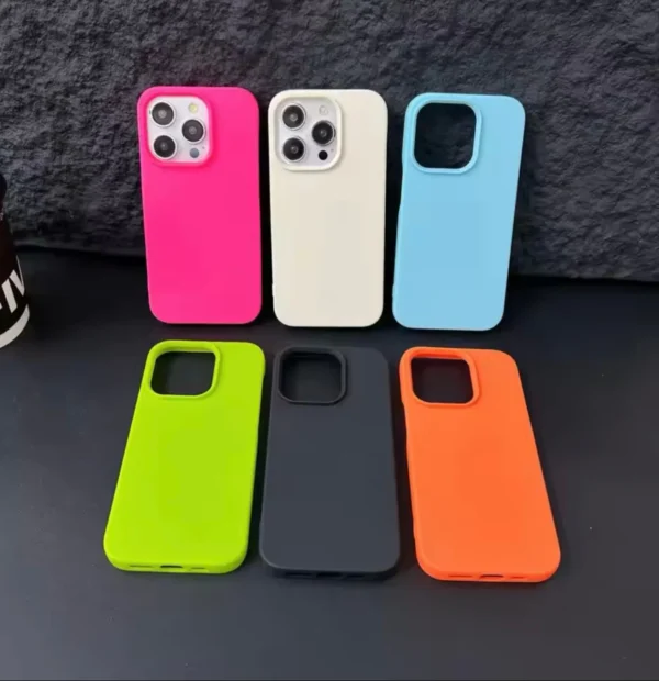 Summer Neon Silicone Soft Case for iPhone Flat 70% OFF TODAY - Image 7